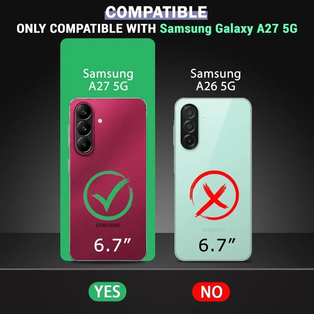 Xolia Anti Yellow Back Cover for Samsung Galaxy A27 5G (Black, Anti-Yellow, Polycarbonate, Pack of: 1) — image 2 of 5