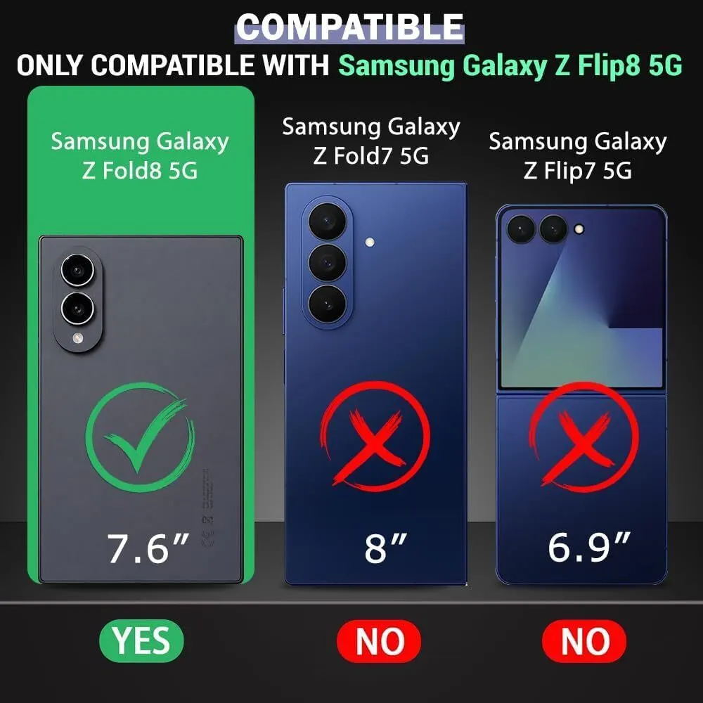 Xolia Anti Yellow Back Cover for Samsung Galaxy Z Fold8 5G (Black, Anti-Yellow, Polycarbonate, Pack of: 1) — image 2 of 5
