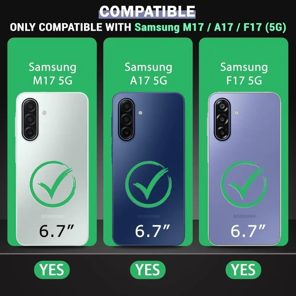 Xolia Anti Yellow Back Cover for Samsung Galaxy M17 5G (Transparent, Anti-Yellow, Polycarbonate, Pack of: 1) — image 2 of 5