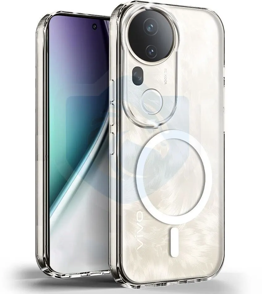 Micvir Anti Yellow Back Cover for Vivo T4 Ultra 5G (Transparent, Anti-Yellow, Polycarbonate, Pack of: 1)