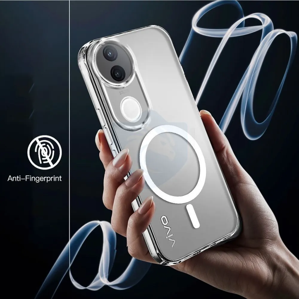 Micvir Anti Yellow Back Cover for vivo V50 5G (Transparent, Anti-Yellow, Polycarbonate, Pack of: 1) — image 2 of 5