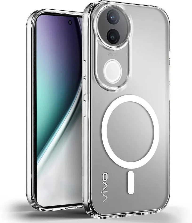 Micvir Anti Yellow Back Cover for Vivo V50 5G Elite Edition (Transparent, Anti-Yellow, Polycarbonate, Pack of: 1)