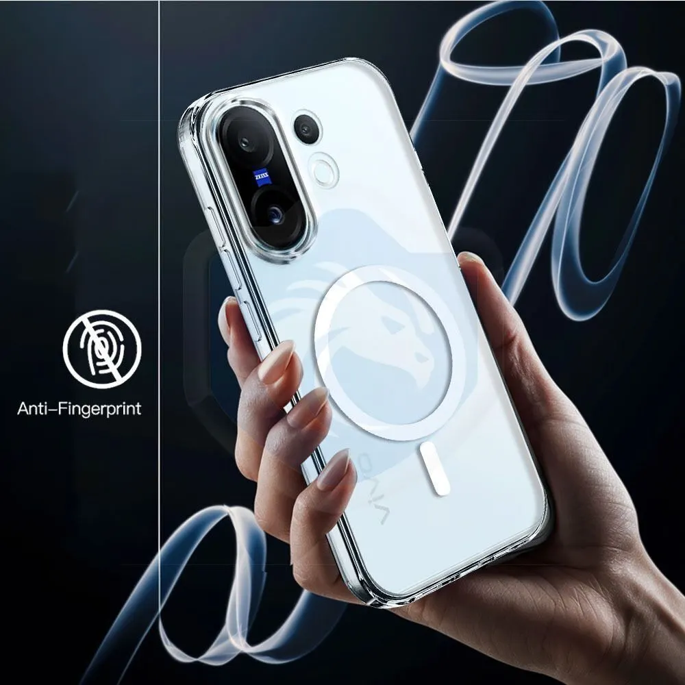 Micvir Anti Yellow Back Cover for Vivo X200 FE 5G (Transparent, Anti-Yellow, Polycarbonate, Pack of: 1) — image 2 of 5