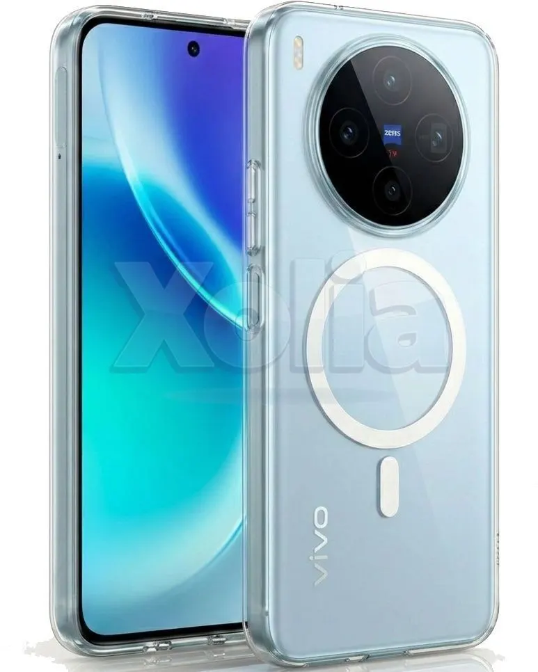 Xolia Anti Yellow Back Cover for Vivo X300 5G (Transparent, Anti-Yellow, Polycarbonate, Pack of: 1) — image 1 of 5