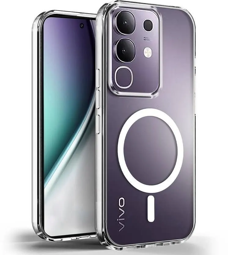 Micvir Anti Yellow Back Cover for Vivo Y31 Pro 5G (Transparent, Anti-Yellow, Polycarbonate, Pack of: 1)