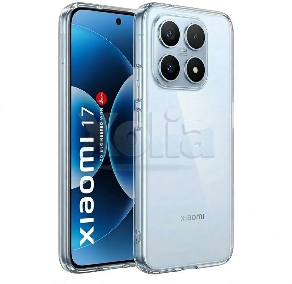 Xolia Anti Yellow Back Cover for Xiaomi 17 5G (Transparent, Anti-Yellow, Polycarbonate, Pack of: 1) — image 1 of 5