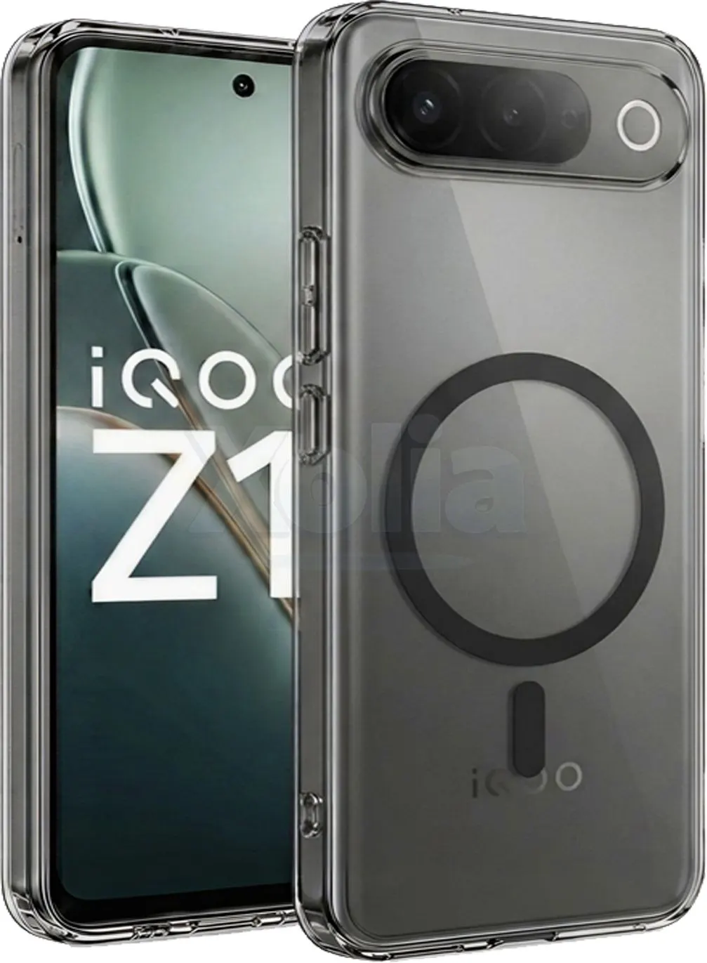 Xolia Back Cover for iQOO Z11 5G (Black, Shock Proof, Polycarbonate, Pack of: 1) — image 1 of 4