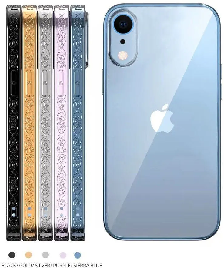 Micvir Back Cover for Apple iPhone XR (Purple, Silicon, Pack of: 1) — image 2 of 3