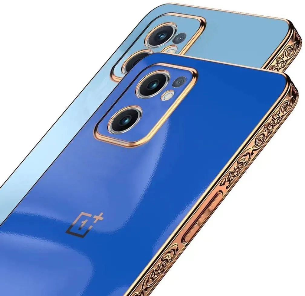 Micvir Back Cover for OnePlus Nord CE 2 5G (Gold, Silicon, Pack of: 1) — image 4 of 5