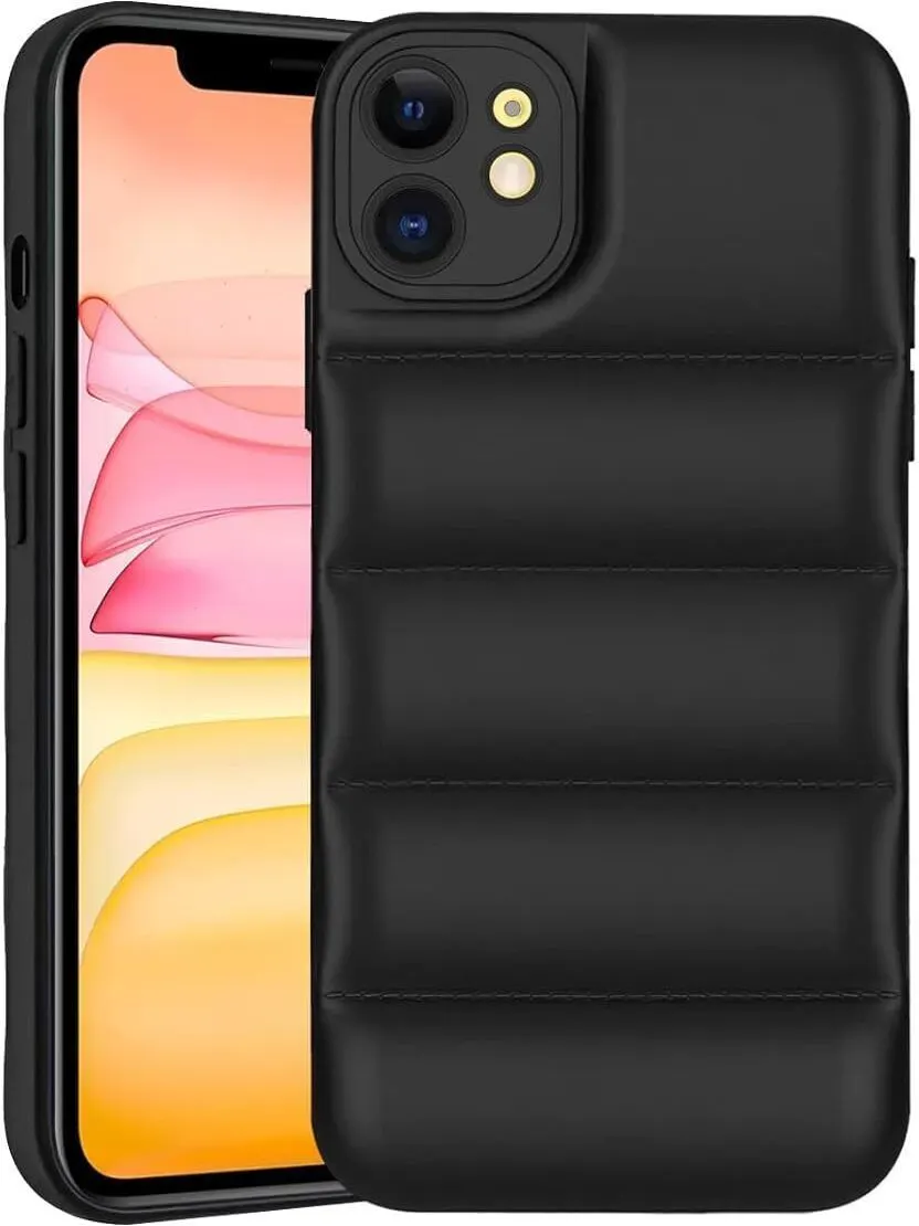 Micvir Back Cover for Apple iPhone 11 (Black, Camera Bump Protector, Pack of: 1)