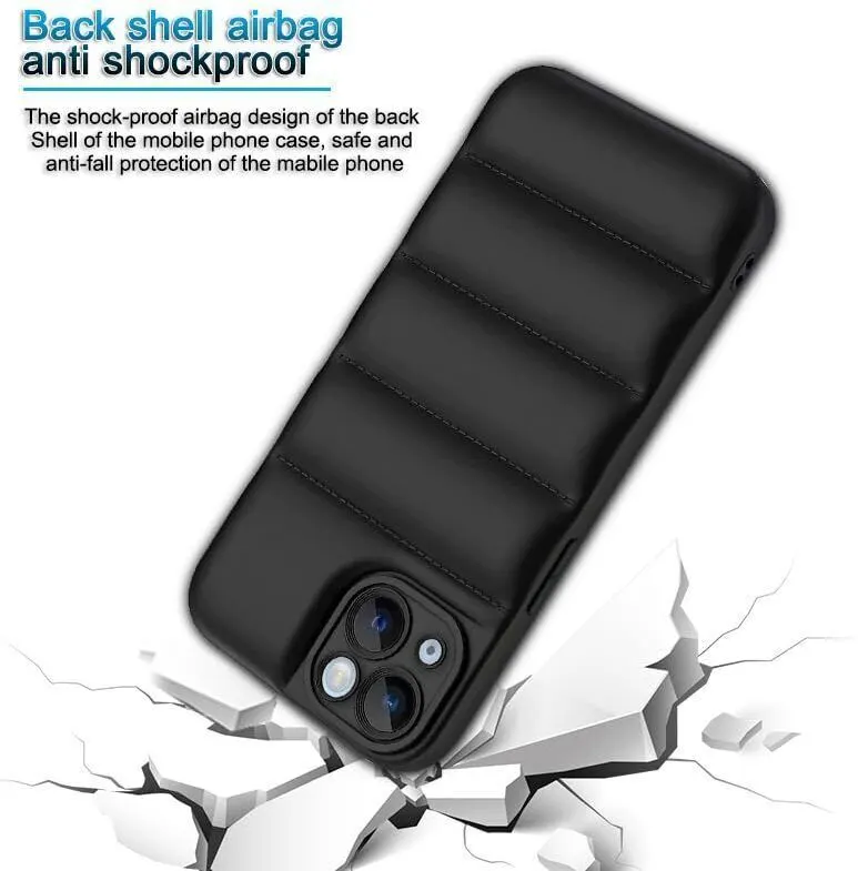 Micvir Back Cover for Apple iPhone 14 (Black, Camera Bump Protector, Plastic, Silicon, Pack of: 1) — image 2 of 5