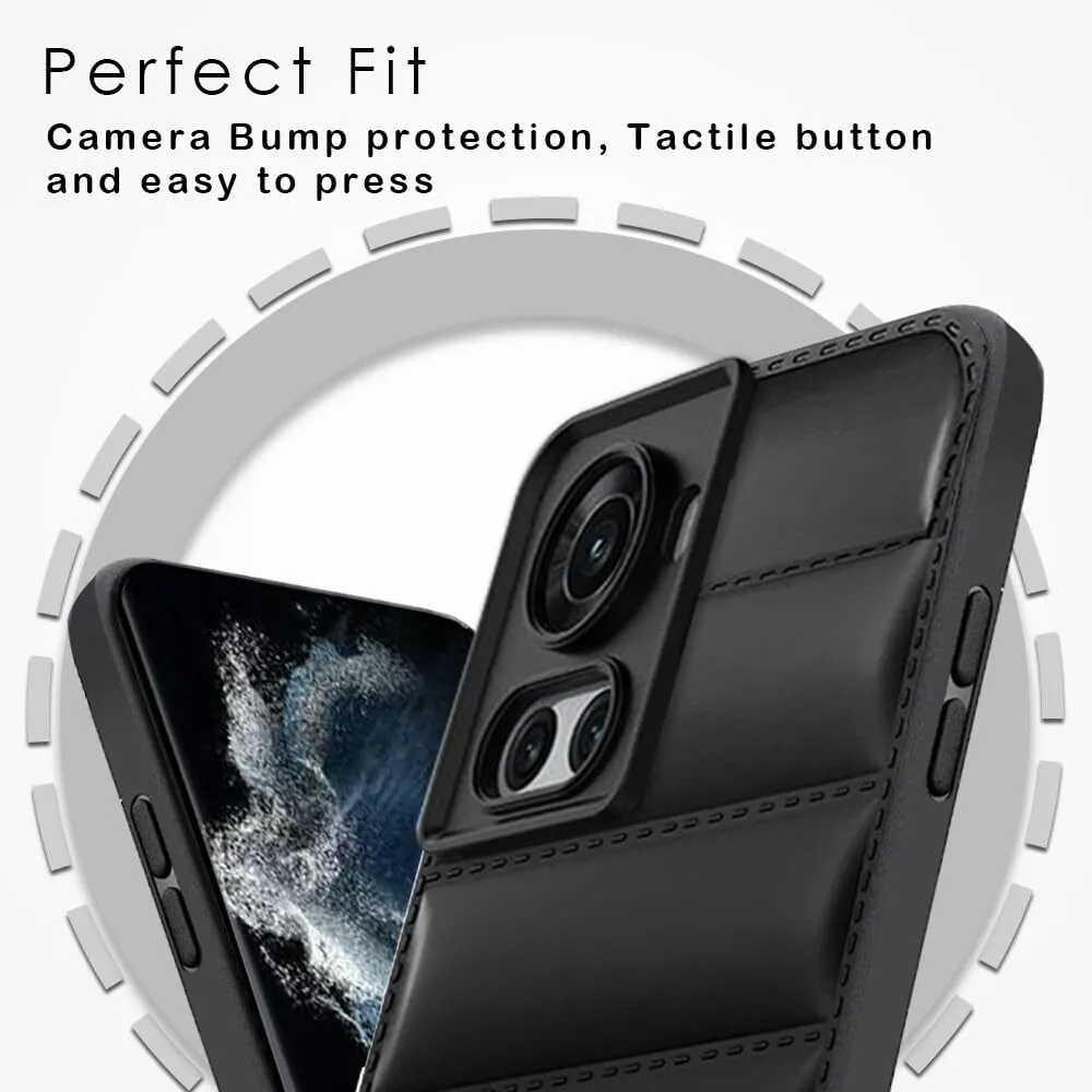 Micvir Back Cover for OnePlus 10R 5G (Black, Camera Bump Protector, Plastic, Silicon, Pack of: 1) — image 2 of 5