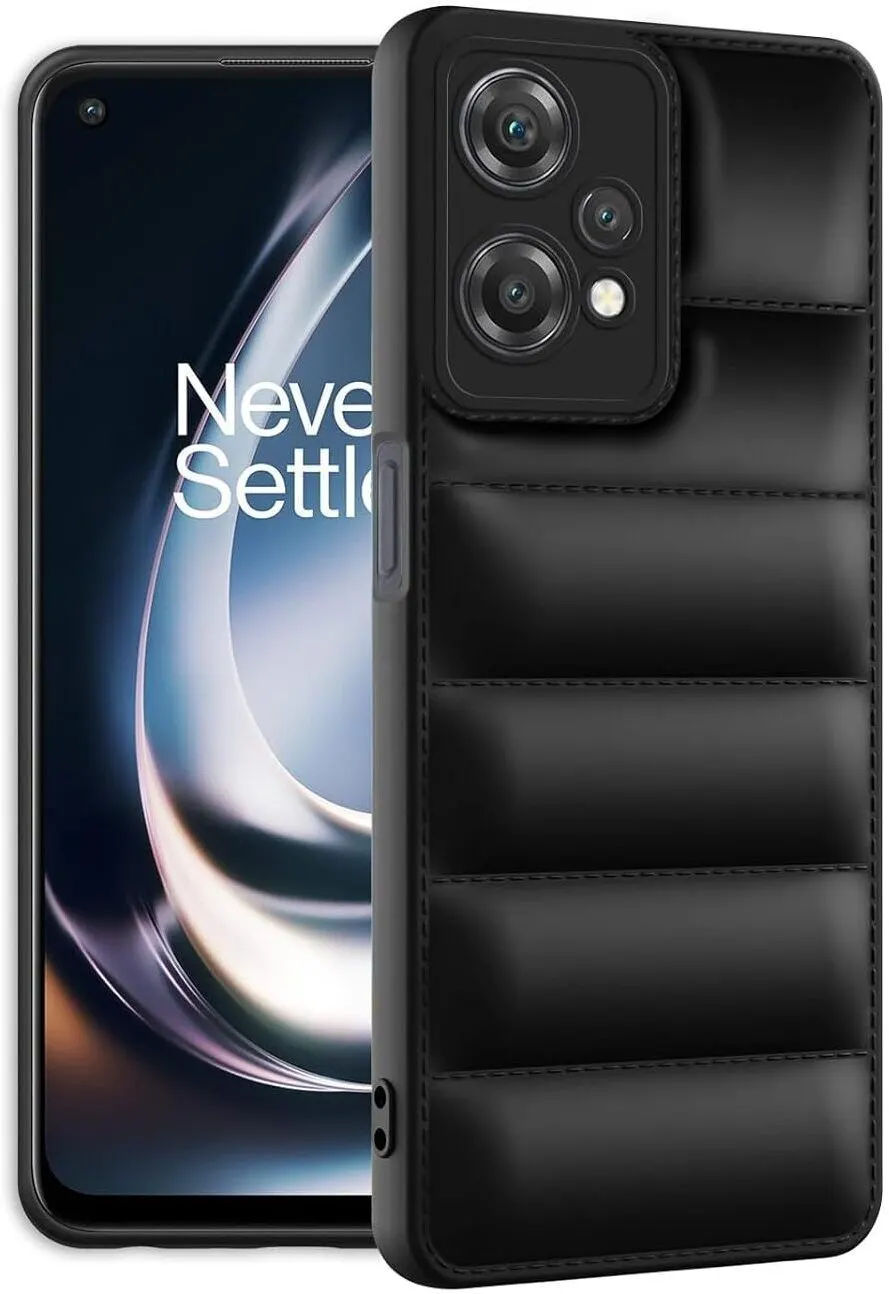 Micvir Back Cover for OnePlus Nord CE 2 Lite 5G (Black, Camera Bump Protector, Pack of: 1)
