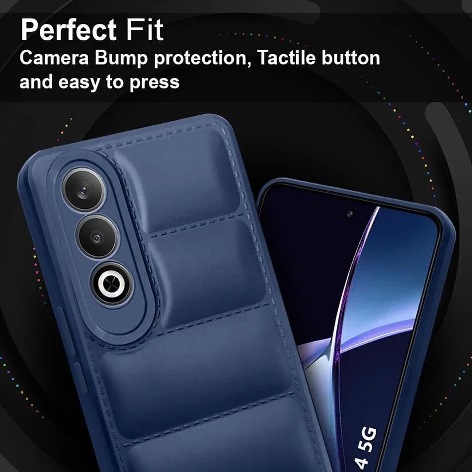Micvir Back Cover for OnePlus Nord CE 4 5G (Blue, Camera Bump Protector, Plastic, Silicon, Pack of: 1) — image 3 of 5