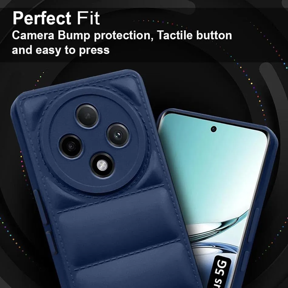 Micvir Back Cover for Oppo F27 Pro Plus 5G (Blue, Camera Bump Protector, Plastic, Silicon, Pack of: 1) — image 3 of 5