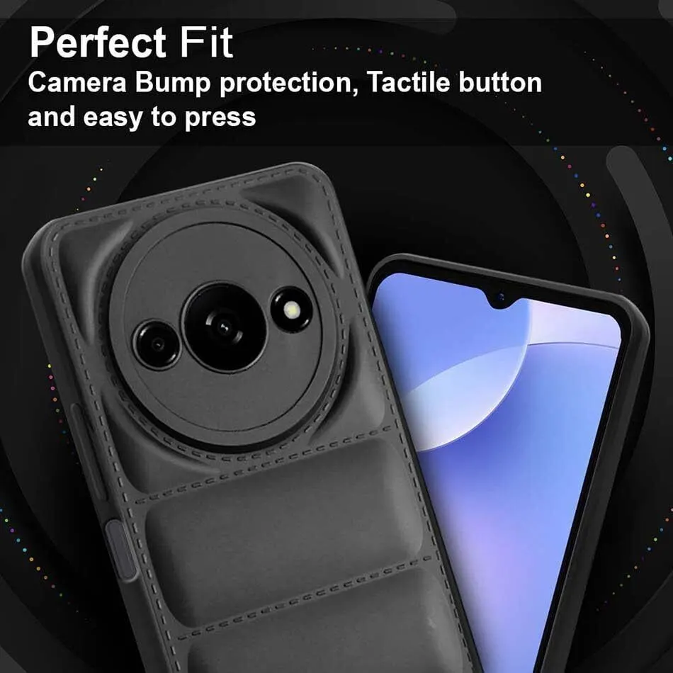Micvir Back Cover for POCO C61 (Black, Camera Bump Protector, Pack of: 1) — image 3 of 5