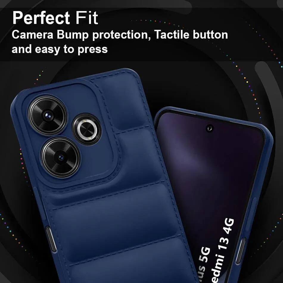 Micvir Back Cover for POCO M6 Plus 5G (Blue, Camera Bump Protector, Pack of: 1) — image 3 of 5