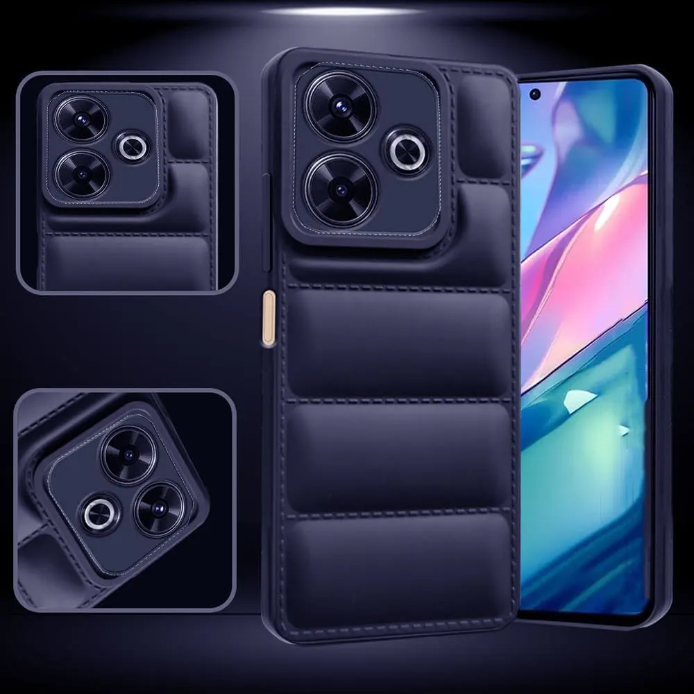 Micvir Back Cover for realme 13 5G (Blue, Camera Bump Protector, Plastic, Silicon, Pack of: 1) — image 2 of 5