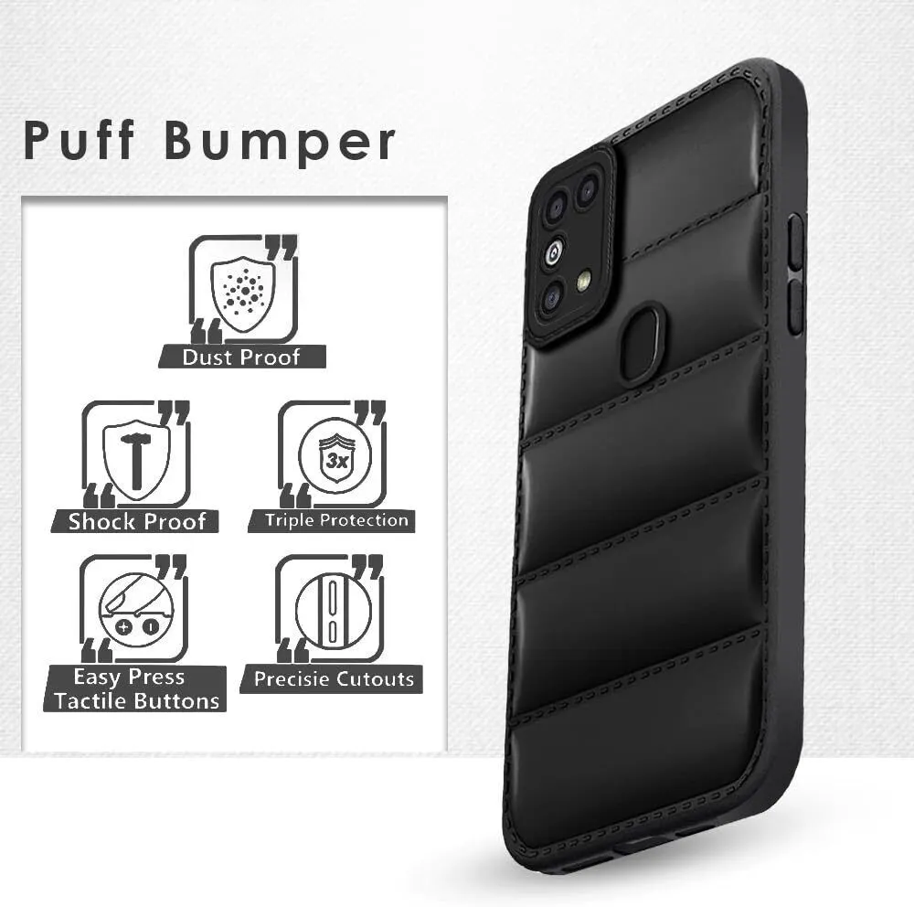 Micvir Back Cover for Samsung Galaxy M31 (Black, Camera Bump Protector, Pack of: 1) — image 3 of 5