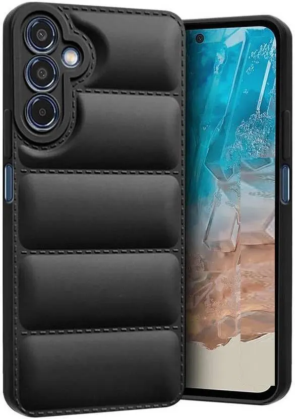 Micvir Back Cover for Samsung Galaxy A36 5G (Black, Camera Bump Protector, Pack of: 1)