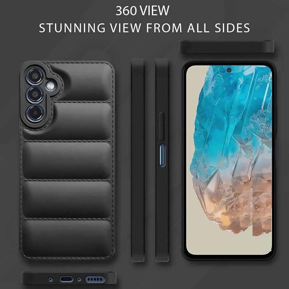 Micvir Back Cover for Samsung Galaxy A36 5G (Black, Camera Bump Protector, Pack of: 1) — image 3 of 5