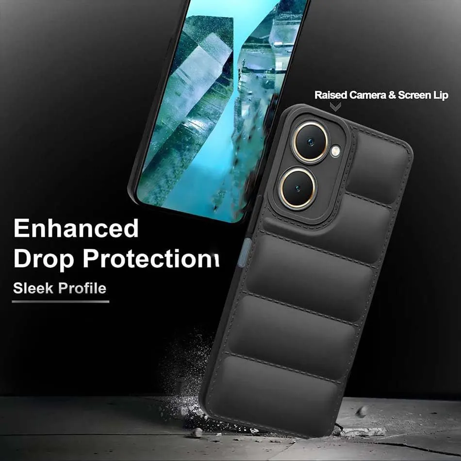Micvir Back Cover for Vivo Y18e (Black, Camera Bump Protector, Pack of: 1) — image 2 of 4