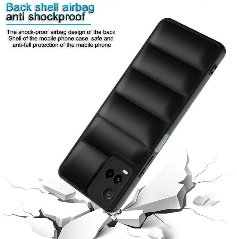 Micvir Back Cover for Vivo Y21 (Black, Camera Bump Protector, Pack of: 1) — image 2 of 4