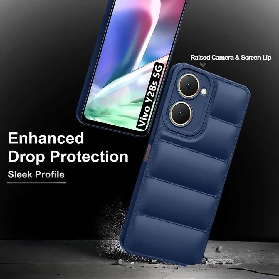Micvir Back Cover for Vivo Y28s 5G (Blue, Camera Bump Protector, Pack of: 1) — image 2 of 5