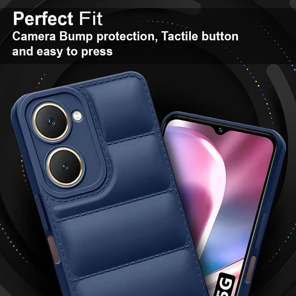 Micvir Back Cover for Vivo Y28s 5G (Blue, Camera Bump Protector, Pack of: 1) — image 3 of 5