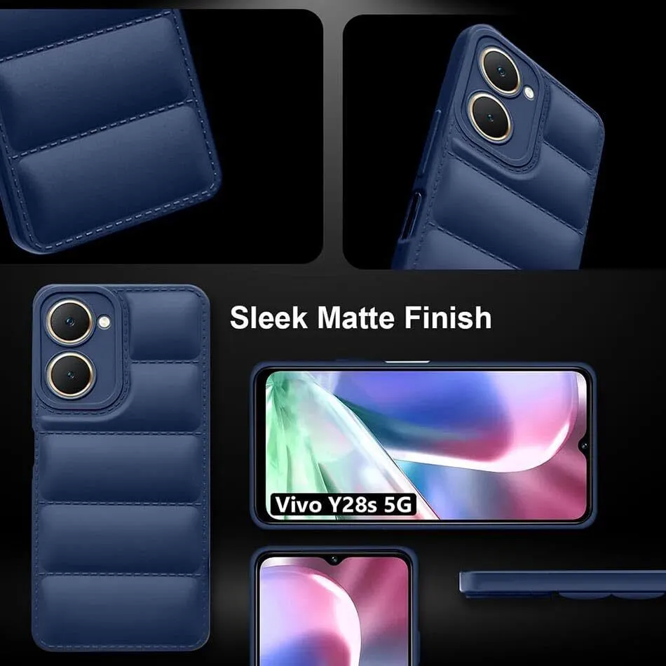 Micvir Back Cover for Vivo Y28s 5G (Blue, Camera Bump Protector, Pack of: 1) — image 4 of 5