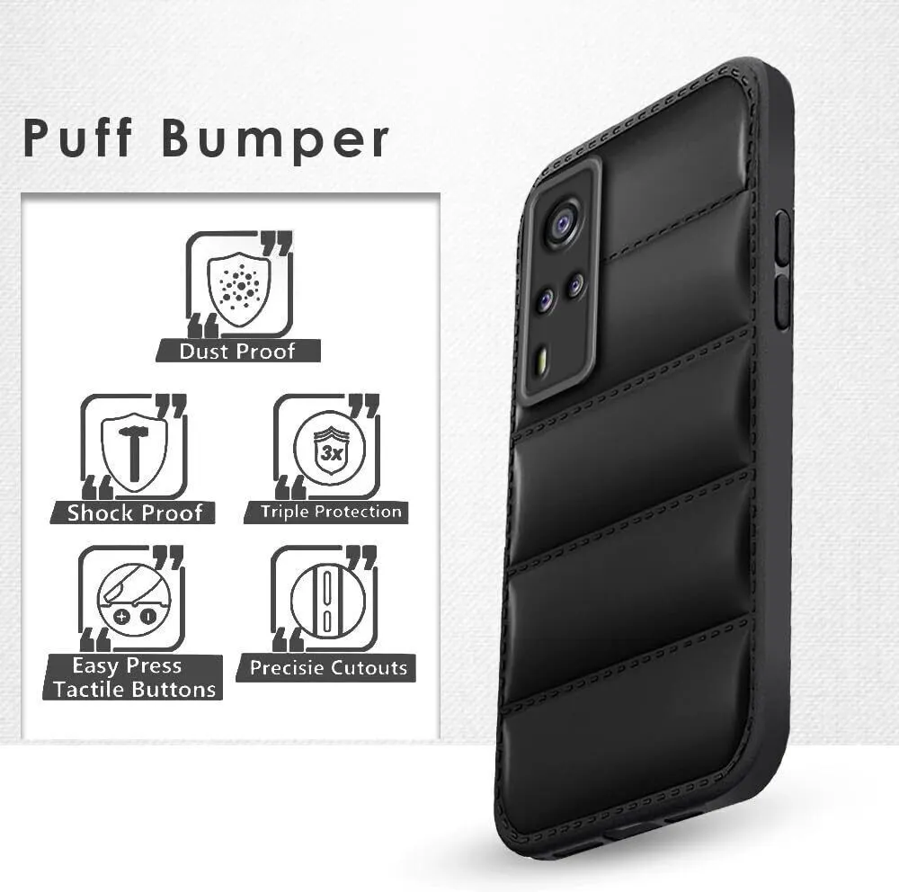 Micvir Back Cover for VIVO Y51 (Black, Camera Bump Protector, Plastic, Silicon, Pack of: 1) — image 3 of 5