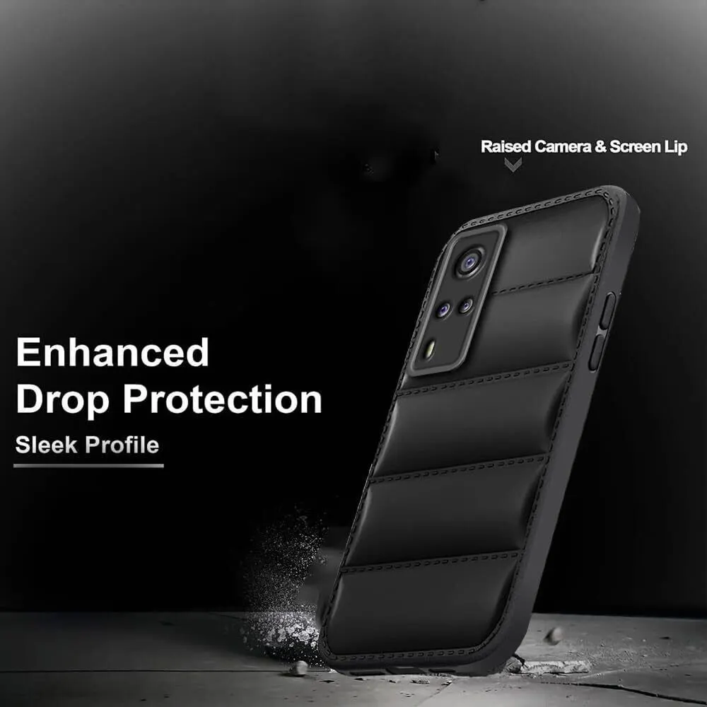 Micvir Back Cover for VIVO Y51 (Black, Camera Bump Protector, Plastic, Silicon, Pack of: 1) — image 4 of 5