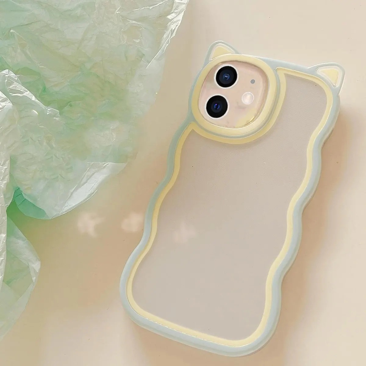 Micvir Back Cover for Apple iPhone 11 (Green, Silicon, Pack of: 1) — image 3 of 5