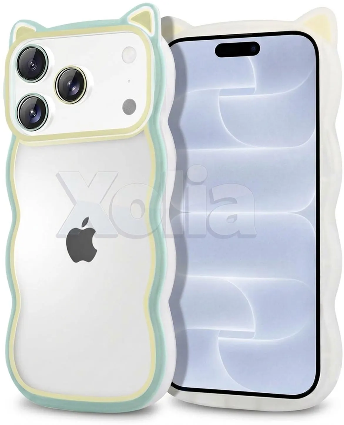 Xolia for Apple iPhone 18 Pro (Green, Silicon, Pack of: 1)