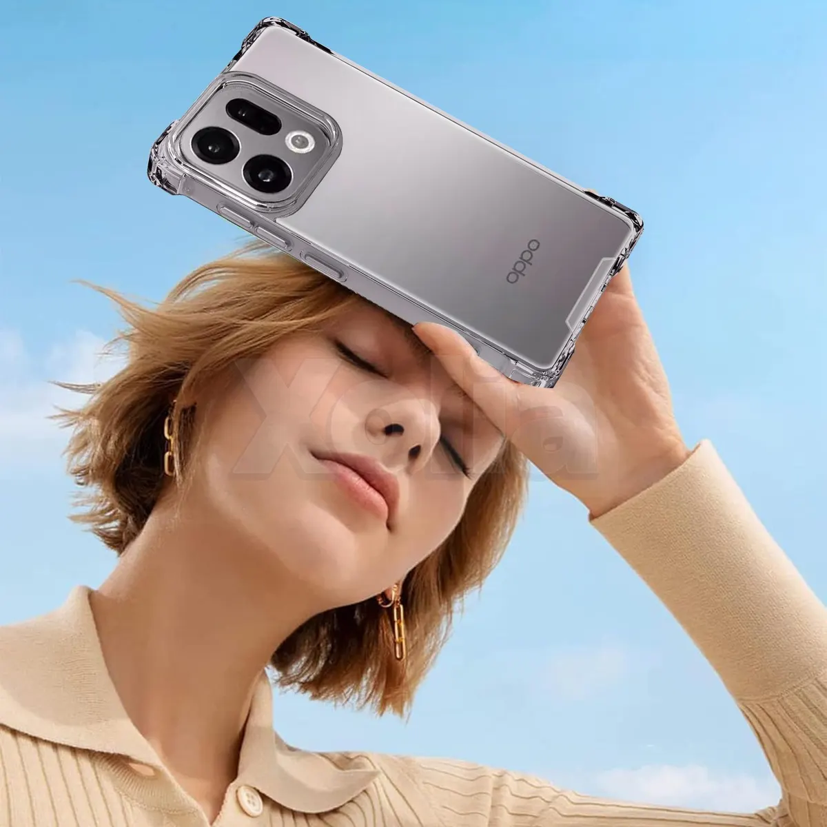 Xolia Back Cover for OPPO Find X9 5G (Transparent, Shock Proof, Polycarbonate, Silicon, Pack of: 1) — image 5 of 5