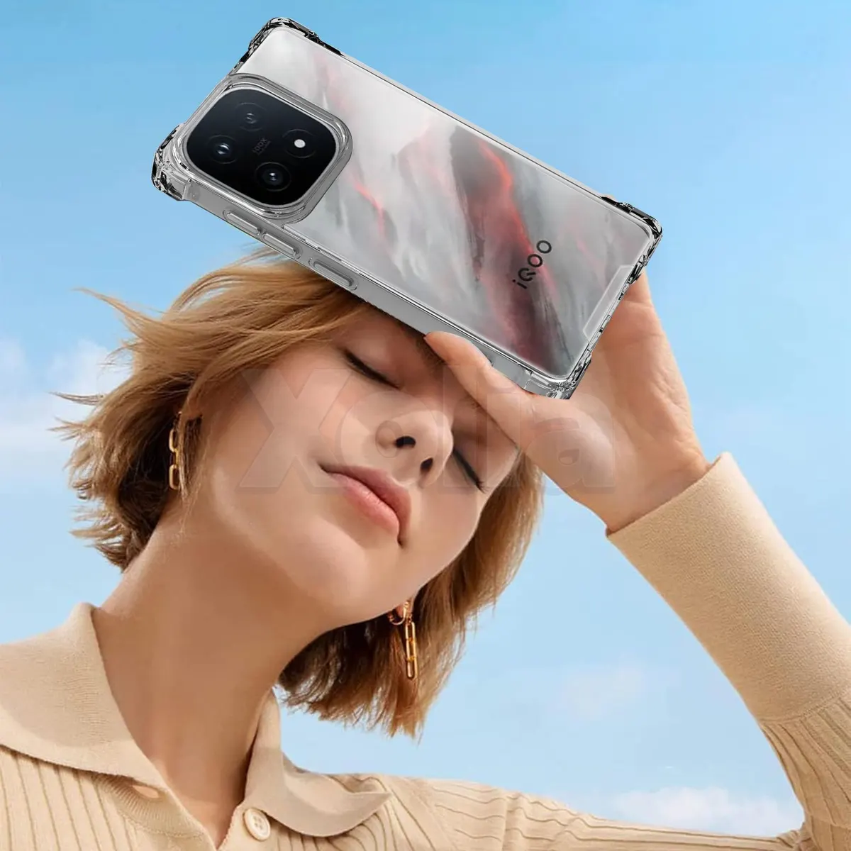Xolia Back Cover for iQOO 15 5G (Transparent, Shock Proof, Polycarbonate, Silicon, Pack of: 1) — image 5 of 5