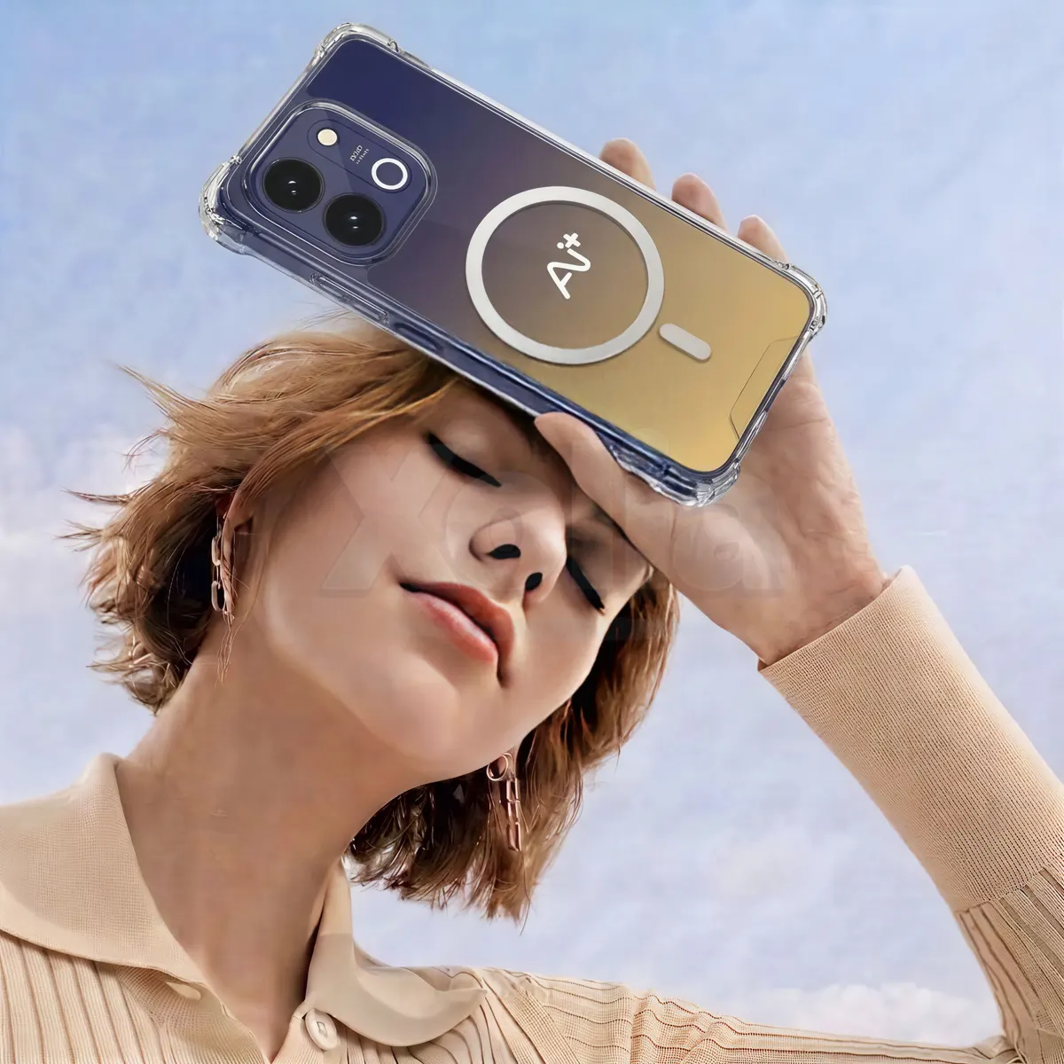 Xolia Back Cover for Ai+ Nova 2 Power 5G (Transparent, Shock Proof, Polycarbonate, Silicon, Pack of: 1) — image 4 of 4
