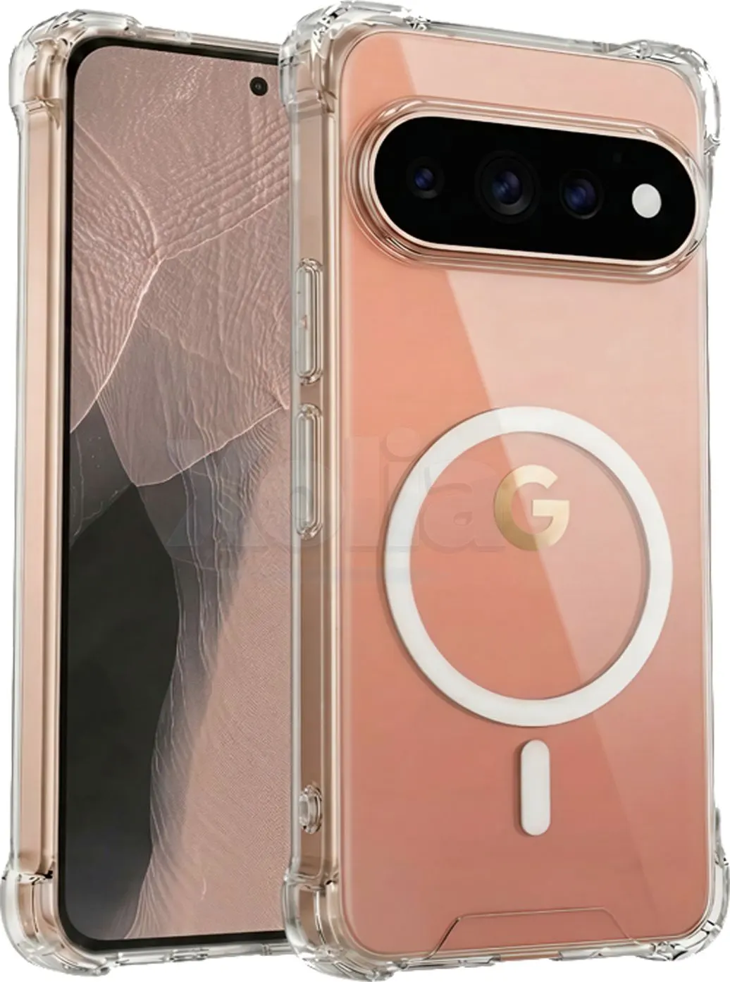 Xolia Back Cover for Google Pixel 11 Pro (Transparent, Shock Proof, Polycarbonate, Silicon, Pack of: 1)