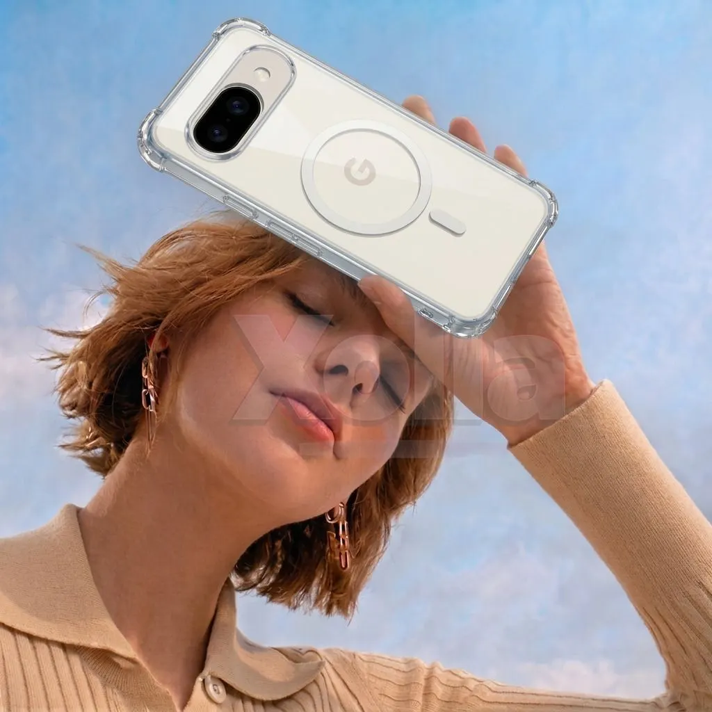 Xolia Back Cover for Google Pixel 9A (Transparent, Shock Proof, Polycarbonate, Silicon, Pack of: 1) — image 5 of 5