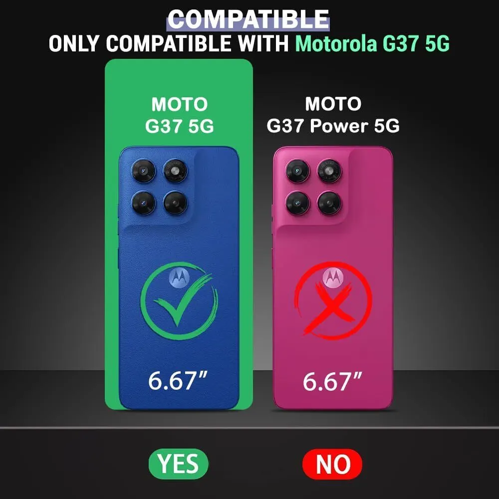 Xolia Back Cover for Motorola G37 Power 5G (Transparent, Shock Proof, Polycarbonate, Silicon, Pack of: 1) — image 2 of 5