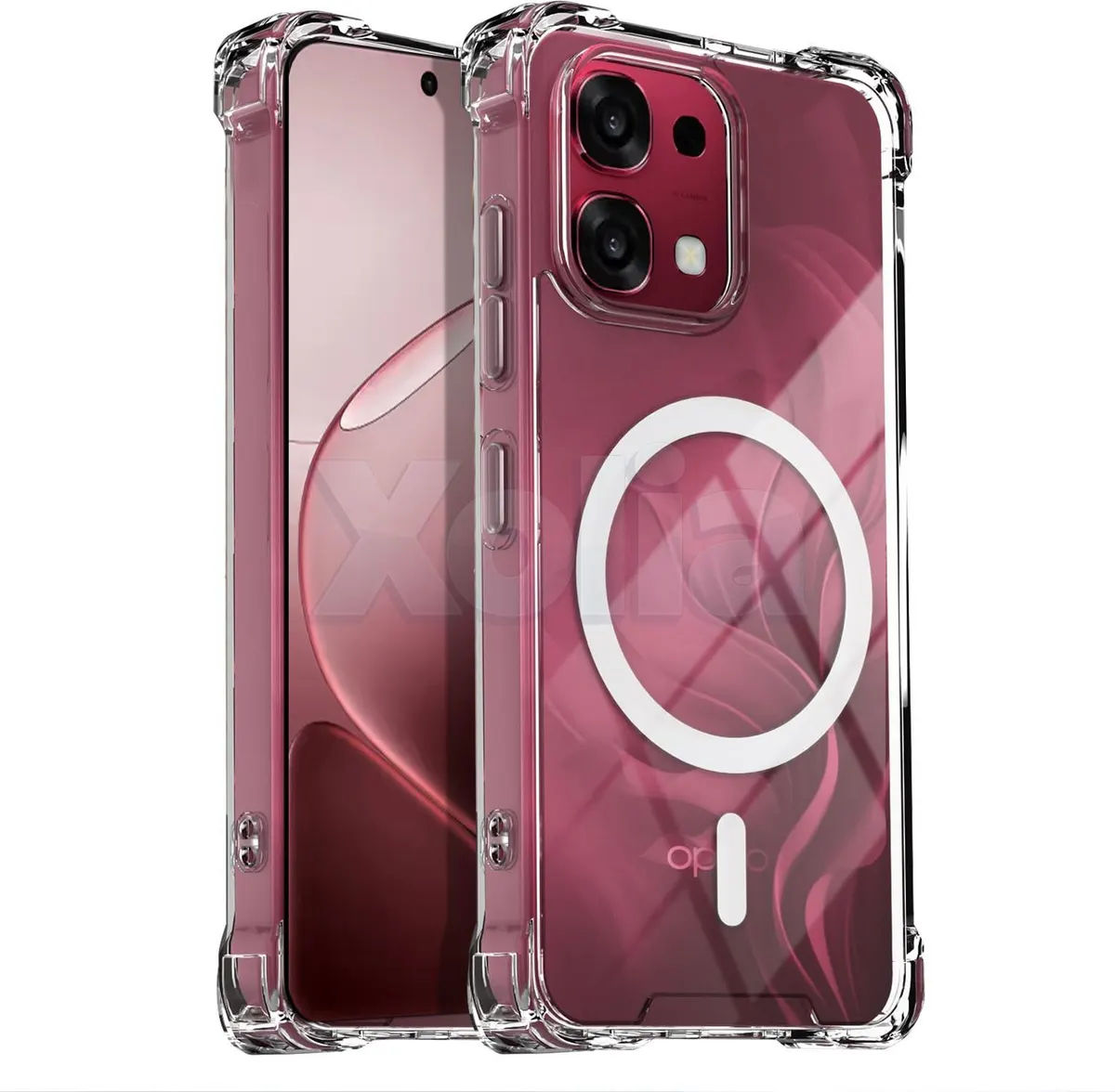 Xolia Back Cover for OPPO F31 5G (Transparent, Shock Proof, Polycarbonate, Silicon, Pack of: 1)