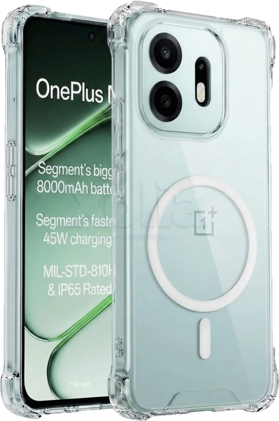 Xolia Back Cover for Oneplus N6 5G (Transparent, Shock Proof, Polycarbonate, Silicon, Pack of: 1)