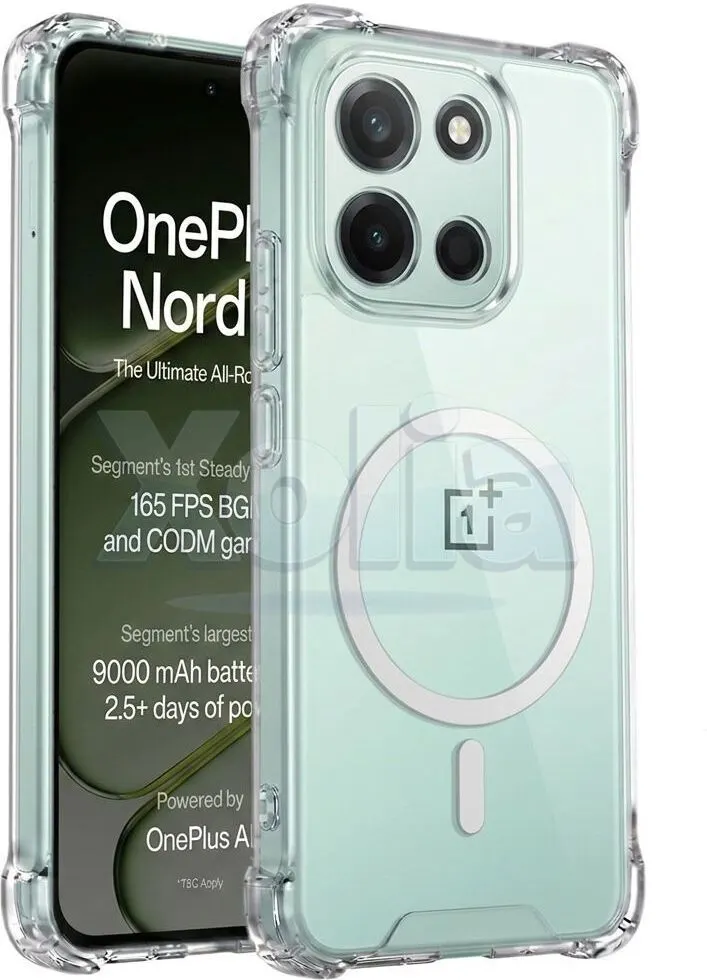 Xolia Back Cover for OnePlus Nord 6 (Transparent, Shock Proof, Polycarbonate, Silicon, Pack of: 1)