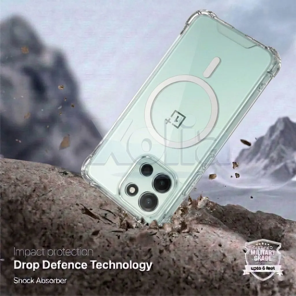Xolia Back Cover for OnePlus Nord 6 (Transparent, Shock Proof, Polycarbonate, Silicon, Pack of: 1) — image 3 of 5