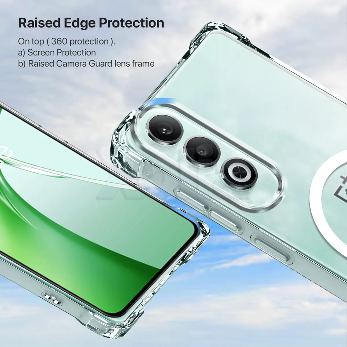 Xolia Back Cover for OnePlus Nord CE 4 5G (Transparent, Shock Proof, Polycarbonate, Silicon, Pack of: 1) — image 2 of 5