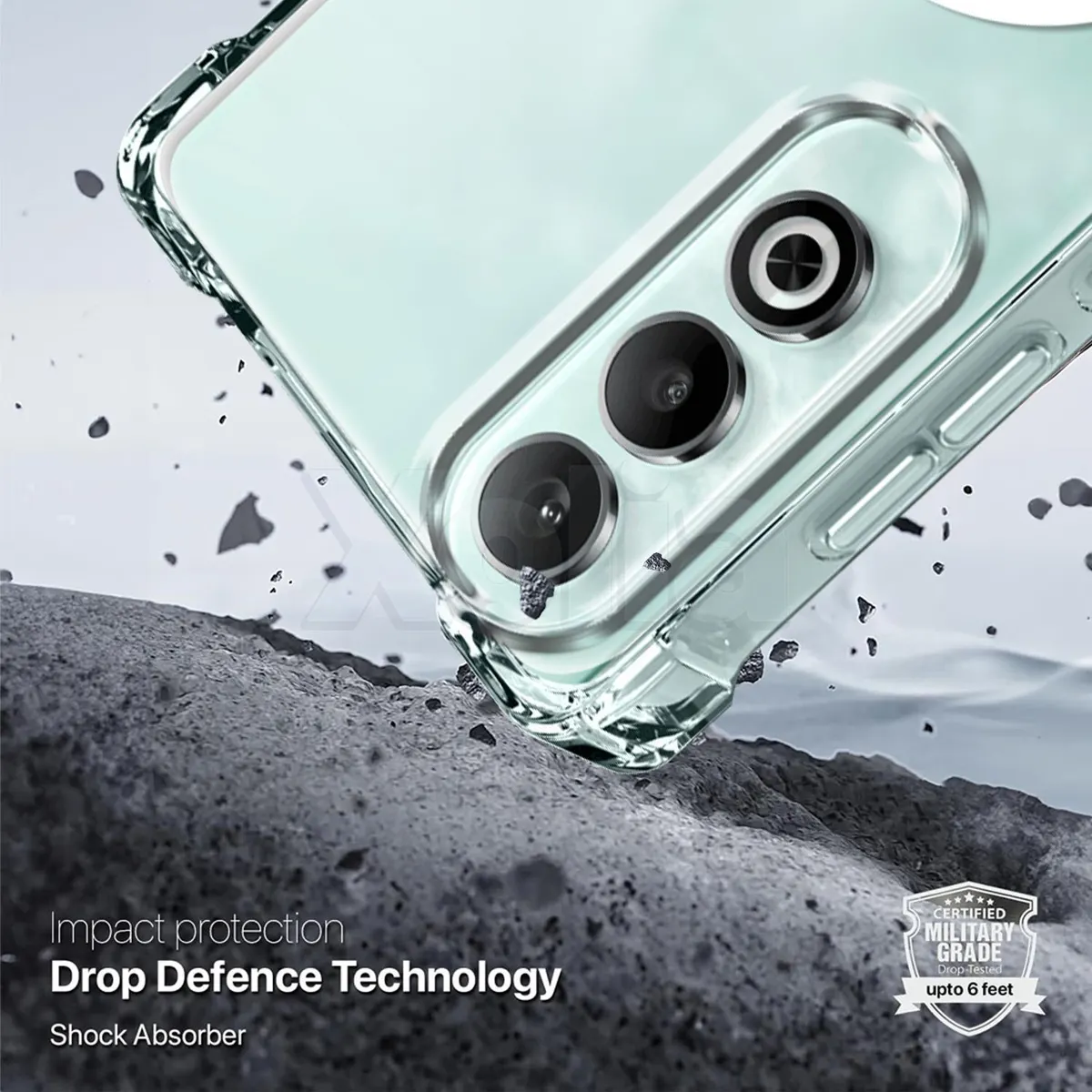 Xolia Back Cover for OnePlus Nord CE 4 5G (Transparent, Shock Proof, Polycarbonate, Silicon, Pack of: 1) — image 4 of 5