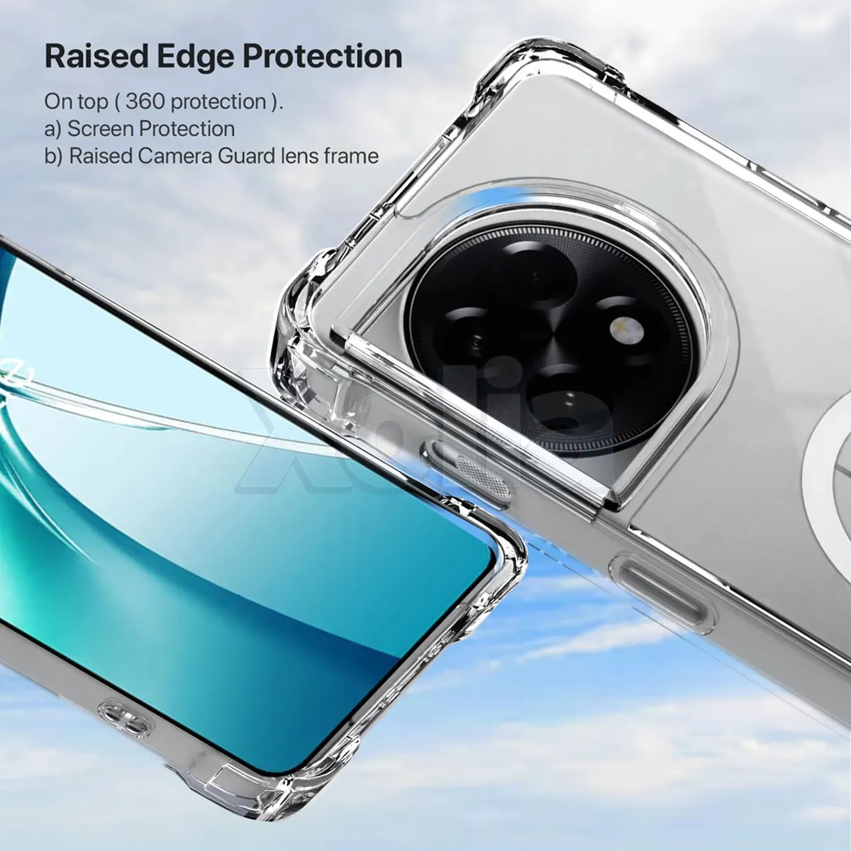 Xolia Back Cover for OnePlus 11R 5G (Transparent, Shock Proof, Polycarbonate, Silicon, Pack of: 1) — image 2 of 5