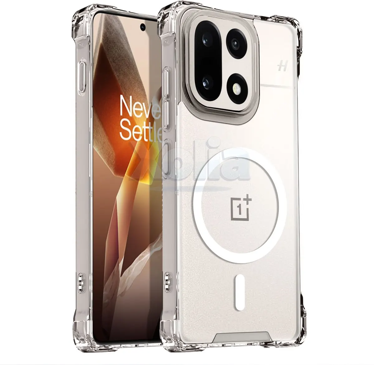 Xolia Back Cover for OnePlus 15 5G (Transparent, Shock Proof, Polycarbonate, Silicon, Pack of: 1)