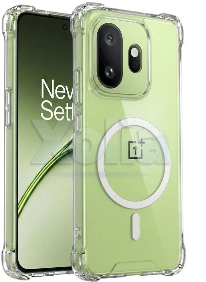 Xolia Back Cover for OnePlus 15T 5G (Transparent, Shock Proof, Polycarbonate, Silicon, Pack of: 1)