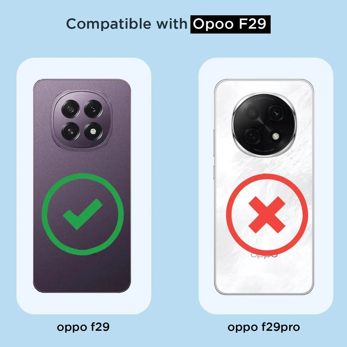 Xolia Back Cover for OPPO F29 5G (Transparent, Shock Proof, Polycarbonate, Silicon, Pack of: 1) — image 2 of 5